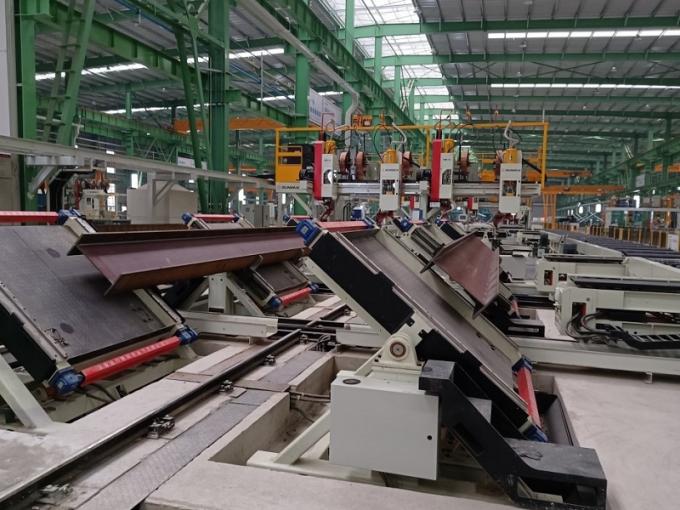 Tilting fit-up stations
